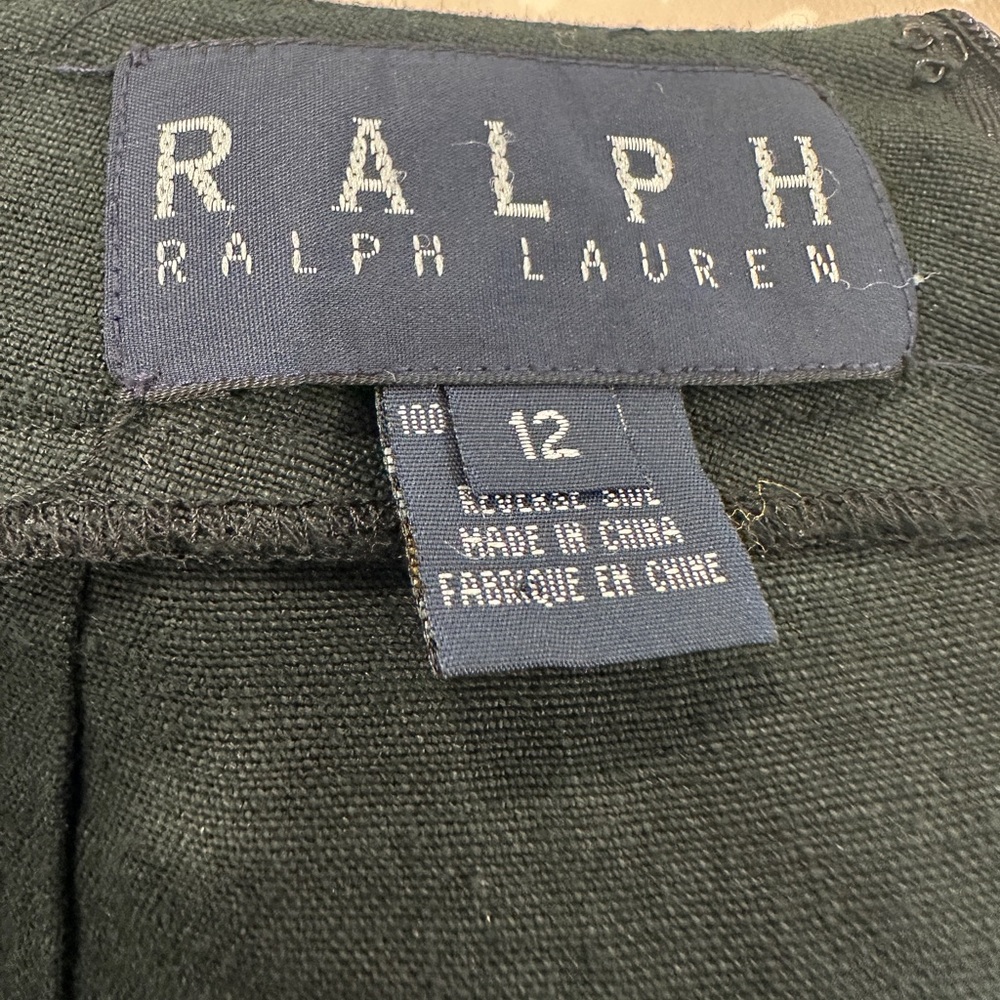 Ralph Lauren Linen Maxi Skirt in Gray - Picture 7 of 9